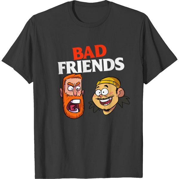 Bad Friends Podcast T-Shirts-image