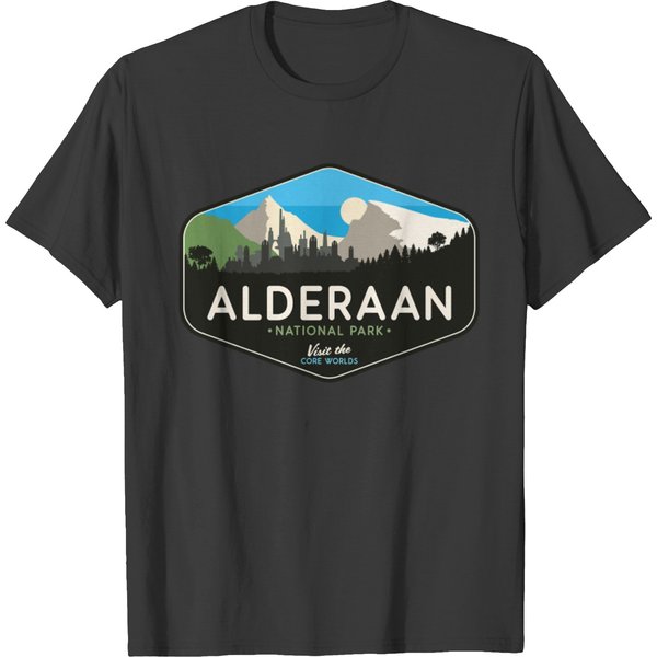 Alderaan National Park Visit The Core Worlds T-Shirts-image