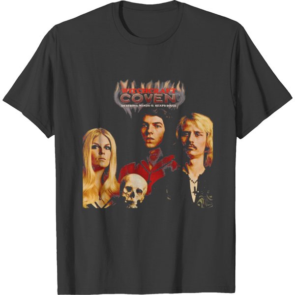 Witchcraft Coven Band Premium T-Shirts-image