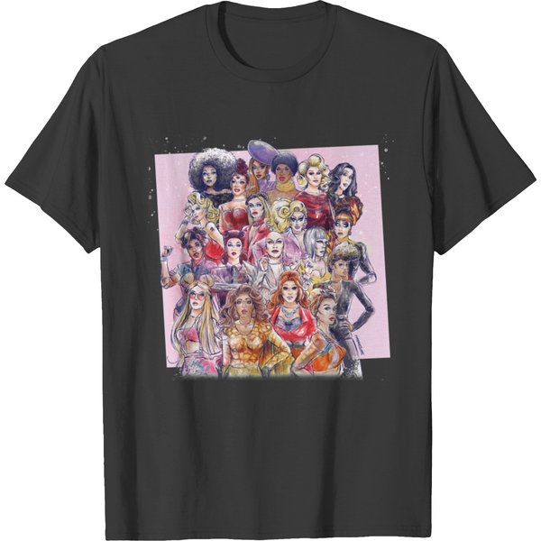 Rupauls Drag Race All Winners T-Shirts-image