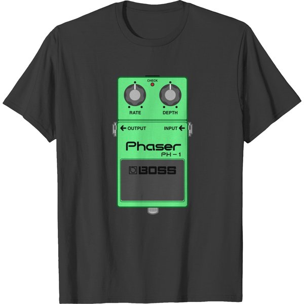 Boss Ph-1 Phaser Guitar Effect Pedal T-Shirts-image