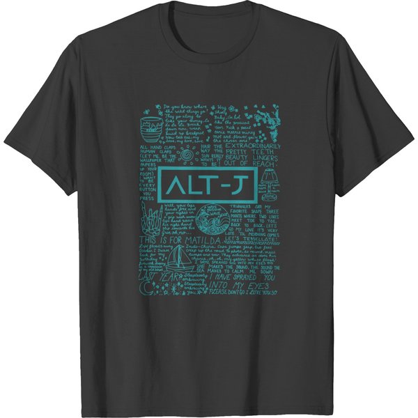 Alt-J Band T-Shirts - Music Tour Merchandise-image