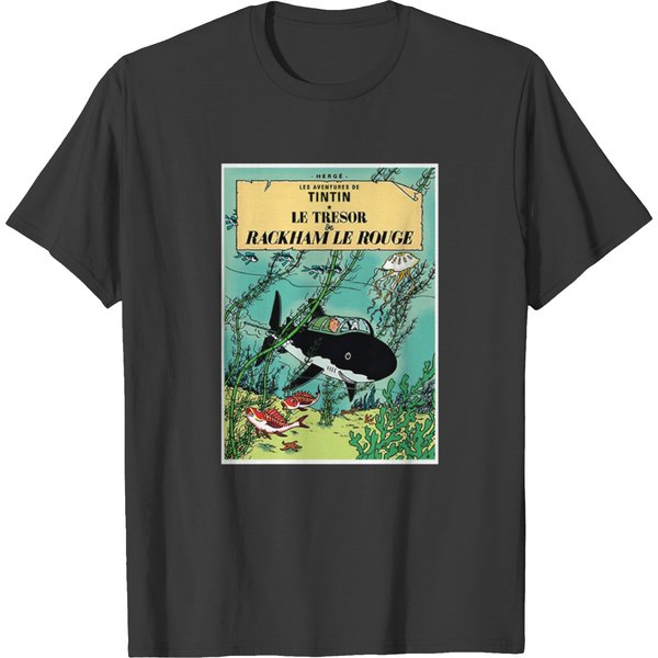 Tintin Red Rackham's Treasure T-Shirts-image
