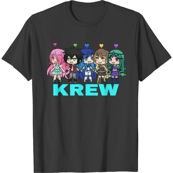 Funneh And The Krew Family Blue T-Shirts-image