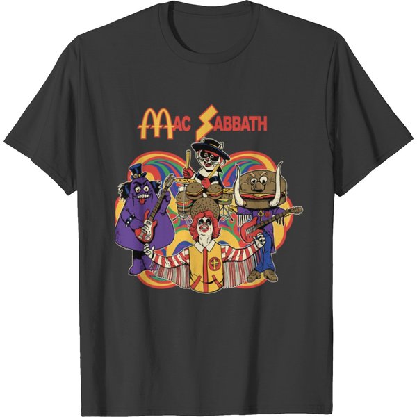 Playing Mac Sabbathblack Call Me T-Shirts-image