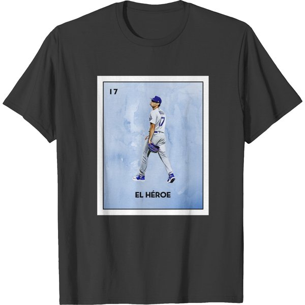 Joe Kelly Mexican Loteria El Heroe. Funny Spanish. Los Angeles. Joe Kelly Fight Club. T-Shirts-image