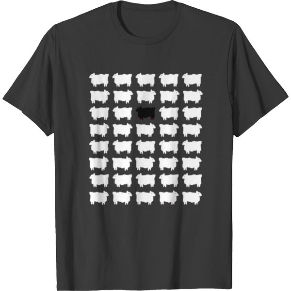 Princess Diana Black Sheep T-Shirts-image