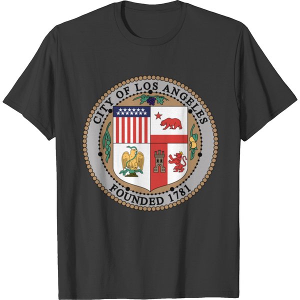 Seal Of The City Of Los Angeles Founded 1781 T-Shirts-image