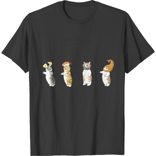 Mofu Sand Kitty Sushifunnypackfunny T-Shirts-image