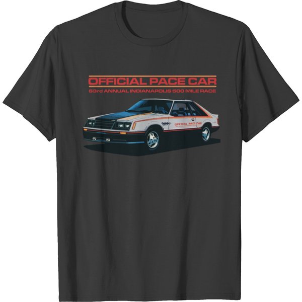 1979 Mustang Fox Body Indy Pace Car T-Shirts-image