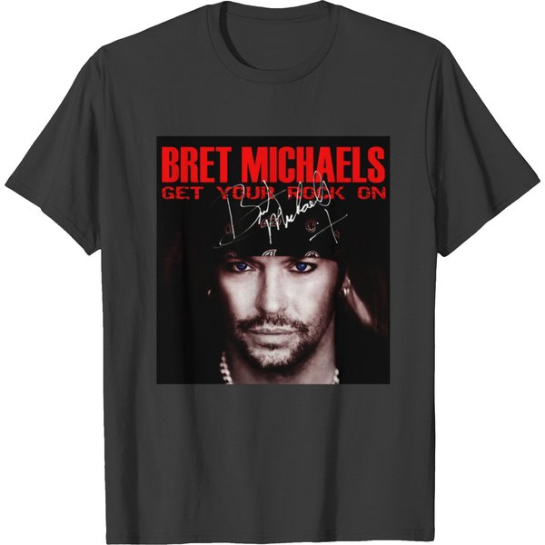 For Men Women Bret Male Singer Michaels Awesome For Music Fan T-Shirts-image