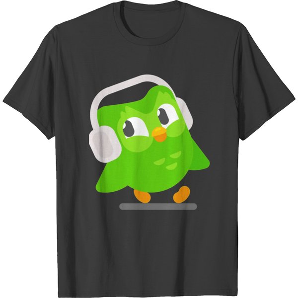 Duolingo Owl Classic T-Shirt T-Shirts-image