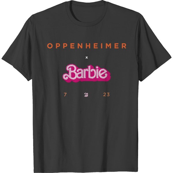 Oppenheimer X Barbie T-Shirts-image