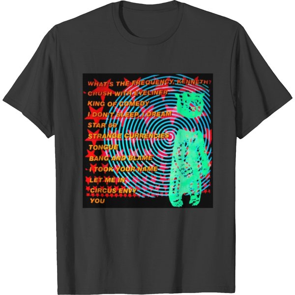 1994 Rem Vintage Whats The Frequency Graphic T-Shirts-image