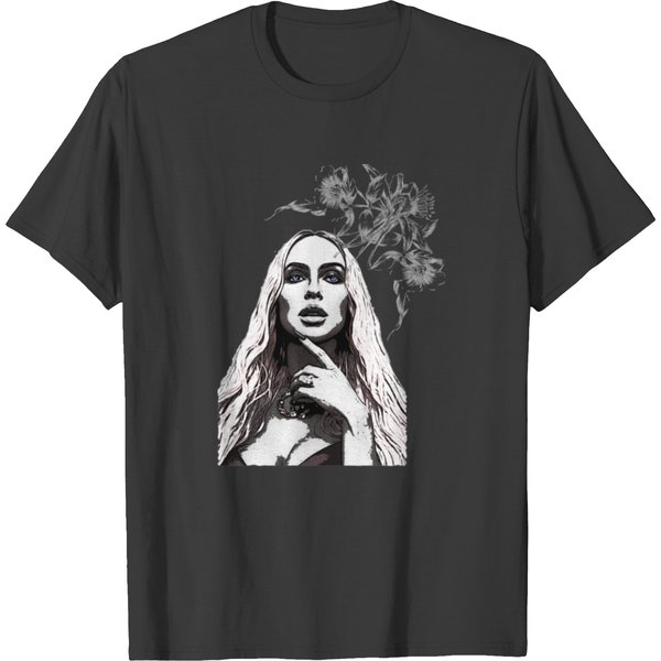 Christine Quinn Flower Tshirt - Oppenheim T-Shirts-image