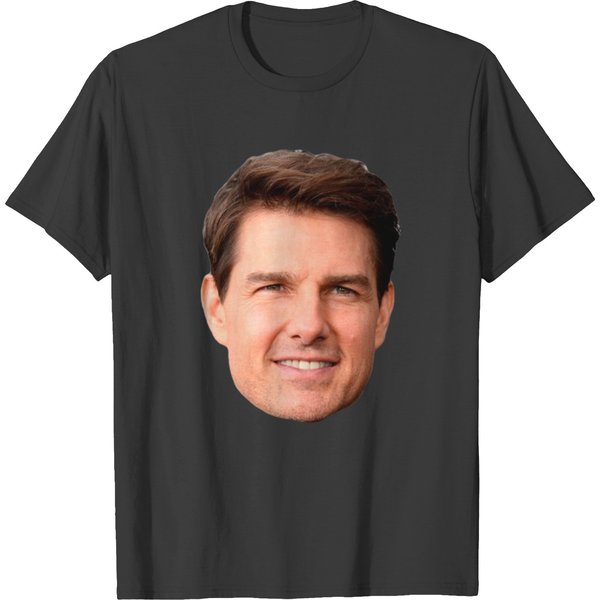 Tom Cruise Face Cutout T-Shirts-image