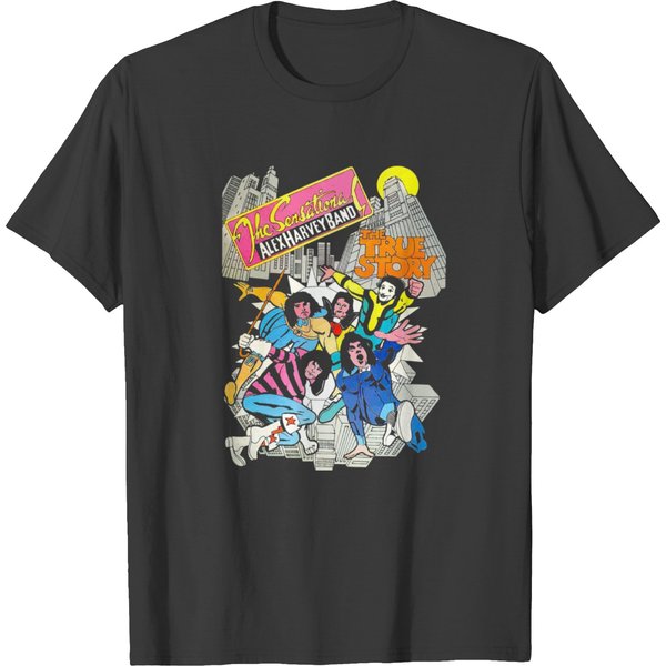 Kongser Termegah Di Gbk The Sensational Alex Harvey T-Shirts-image