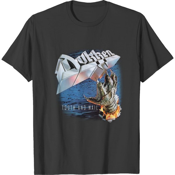 Selling Rock N Roll Hard Rock Sleaze Heavy Metal Headbangers Dokken T-Shirts-image