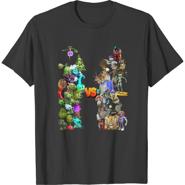 Plants Vs Zombies Real Life T-Shirts-image