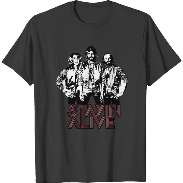 Bee Gees Stay In Alive T-Shirts-image