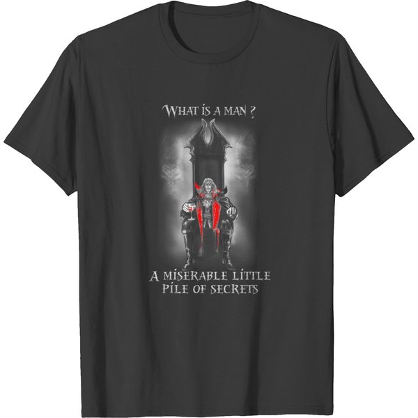 What Is A Man Castlevania T-Shirts-image