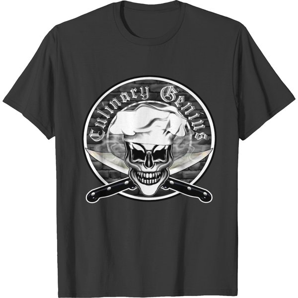 Chef Skull 6: Culinary Genius T-Shirt-image