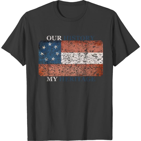 Stars And Bars Flag T-Shirt-image