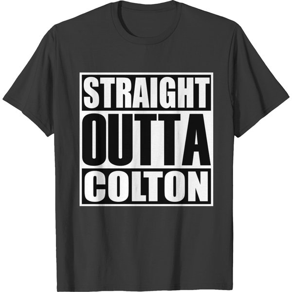 Latest Design Tagged As A Straight Outta Colton T-Shirt-image