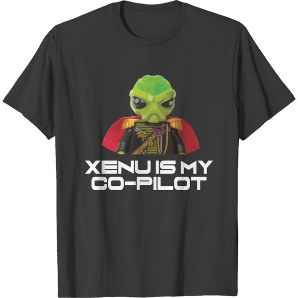 Xenu Is My Co-Pilot T-Shirt-image