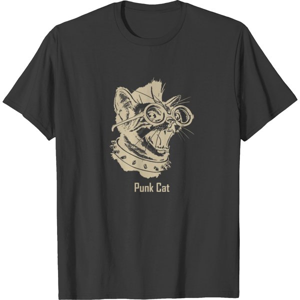 Punk Cat T-Shirt-image