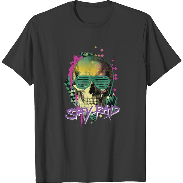 Stay Rad Skull T-Shirt-image