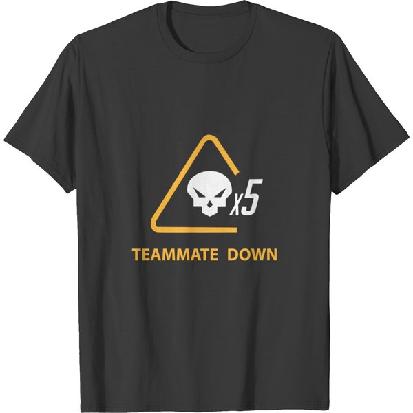 Overwatch - Mercy Team Mate Down T-Shirt-image