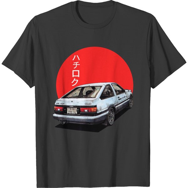 Ae86 Initial D Trueno Japan Movie T-Shirt-image