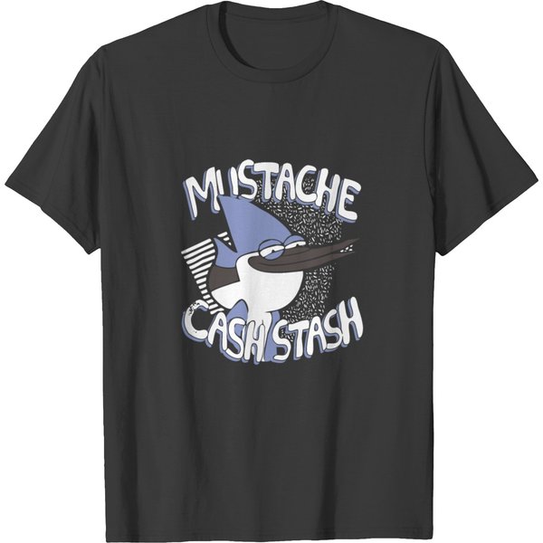 Mustache Cash Stash Show T - Shirt T-Shirt-image