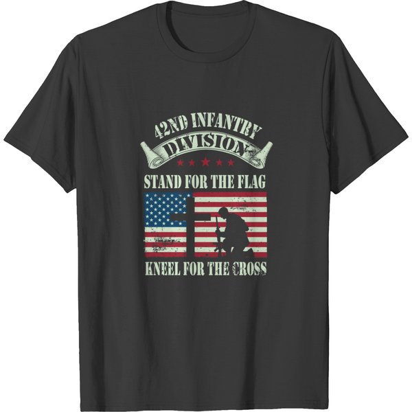 42Nd Infantry Division Veteran Gift T-Shirt-image