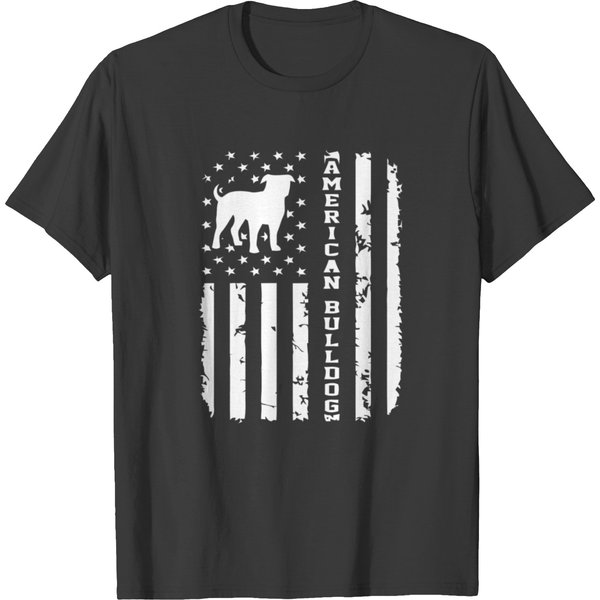 American Bulldog Flag T-Shirt-image