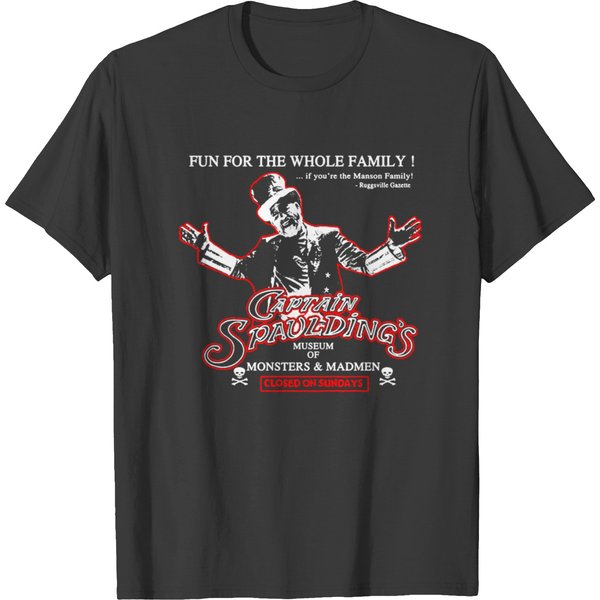 Captain Spaulding - Museum Of Monsters And Madme T-Shirt-image
