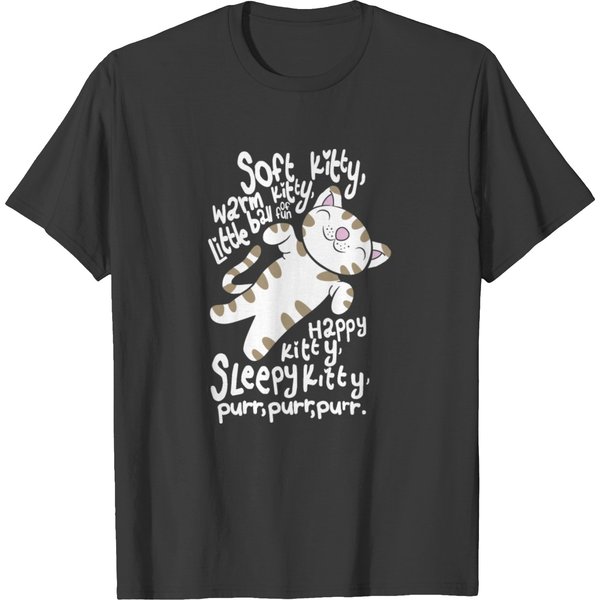 Soft Kitty Warm Kitty Little Ball Of Fun T-Shirt-image