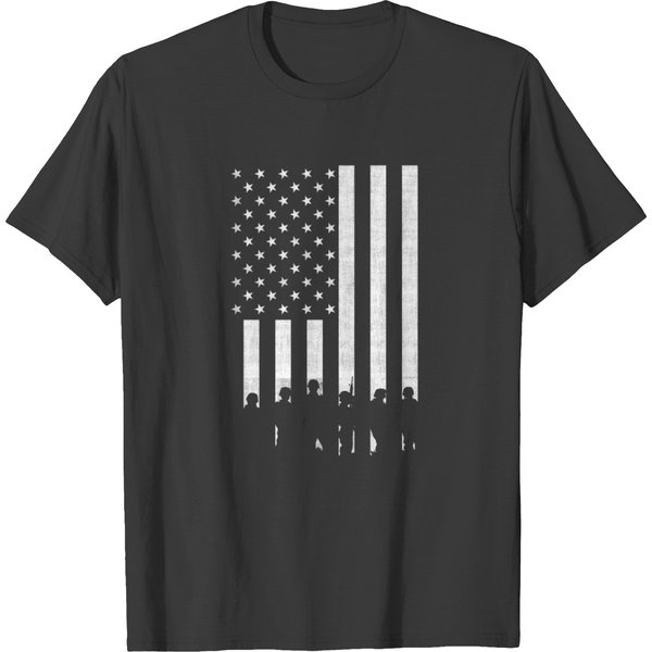 Support Our Troops - Support Our Troops - Red Sh T-Shirt-image