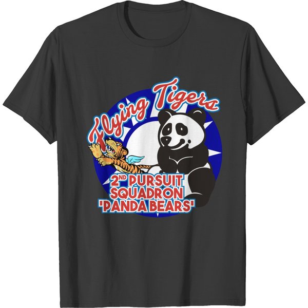 Avg Flying Tigers - 2Nd Pursuit 'Panda Bears' T-Shirt-image