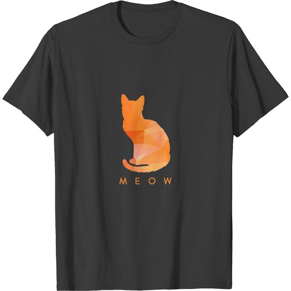 Funny Cat Meow T-Shirt-image