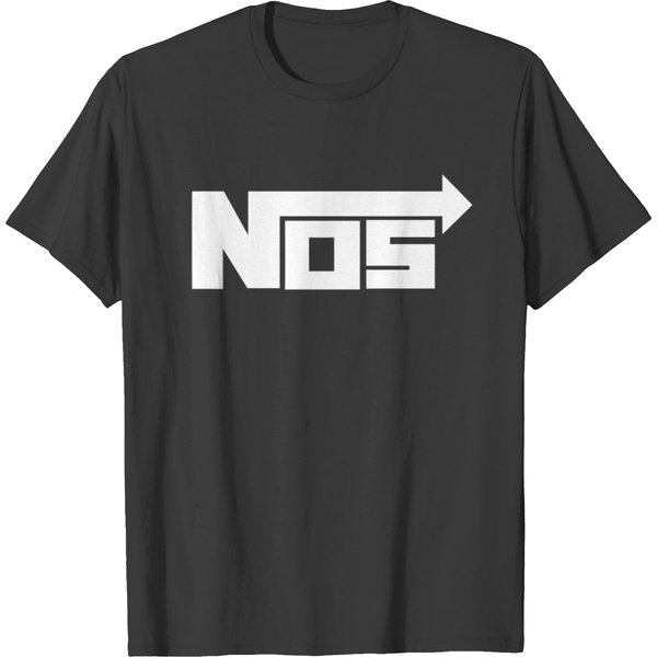 Nos Logo White T-Shirt-image