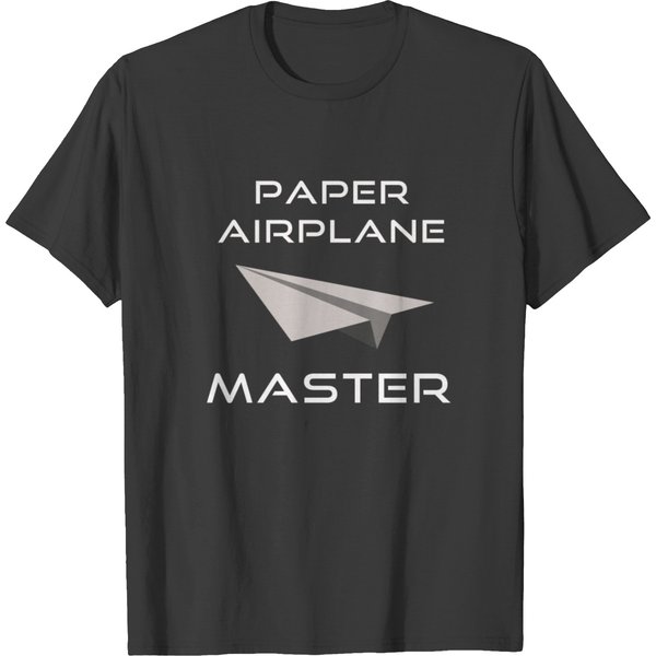 Paper Airplane Master Handmade Fly Plane Gift Idea T-Shirt-image