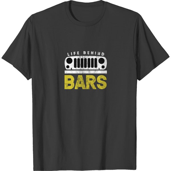 Life Behind Bars-Jeep T-Shirt-image