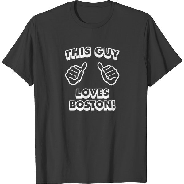 This Guy Loves Boston T-Shirt-image