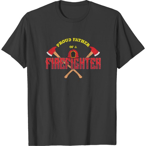 Proud Parent Of A Firefighter T-Shirt-image