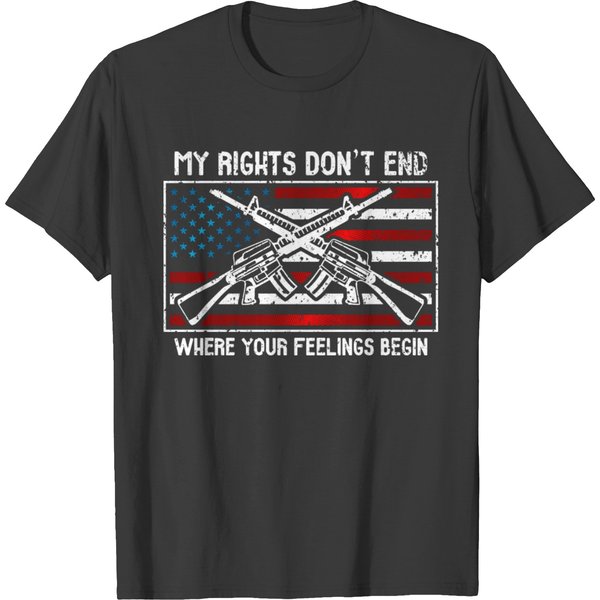 My Rights Don't End Where Your Feelings Begin T-Shirt-image