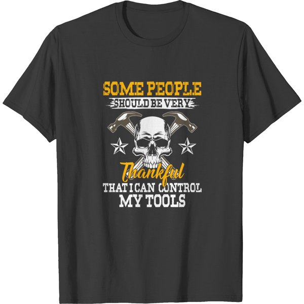 Construction Worker Shirt - Excavator - My Tools T-Shirt-image
