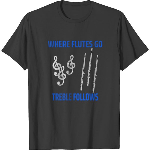 Flute Music T-Shirt-image