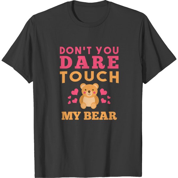 Stuffed Animal Plush Teddy Bear Sweet Boy Girl T-Shirt-image